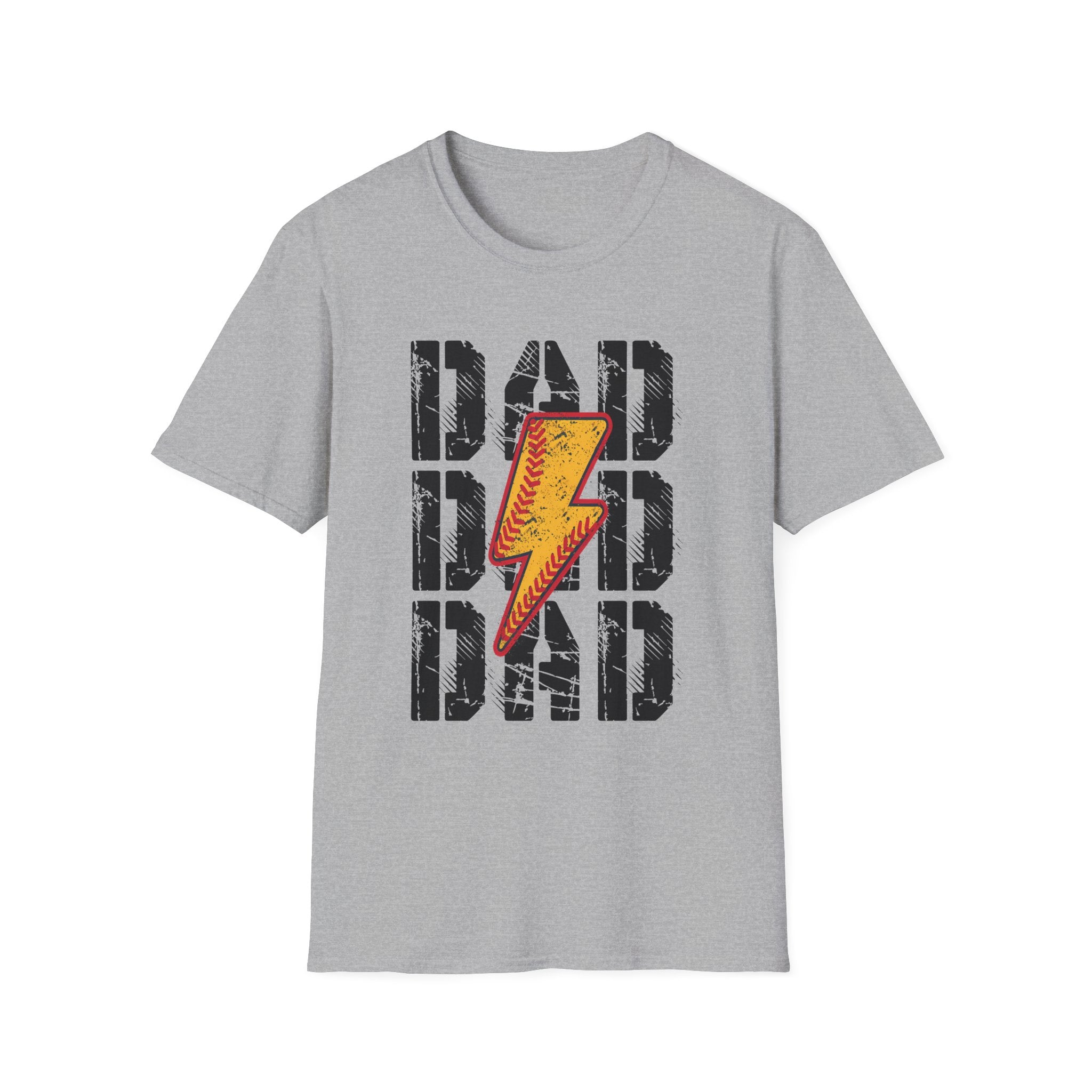 Softball Dad Unisex Soft Style T-Shirt