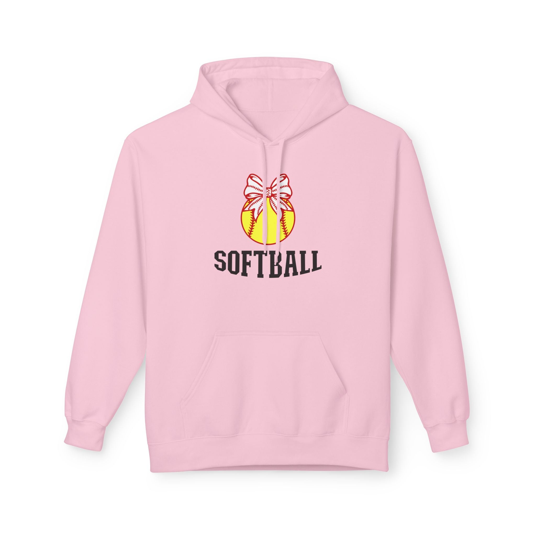 Softball Unisex Midweight Softstyle Fleece Hoodie