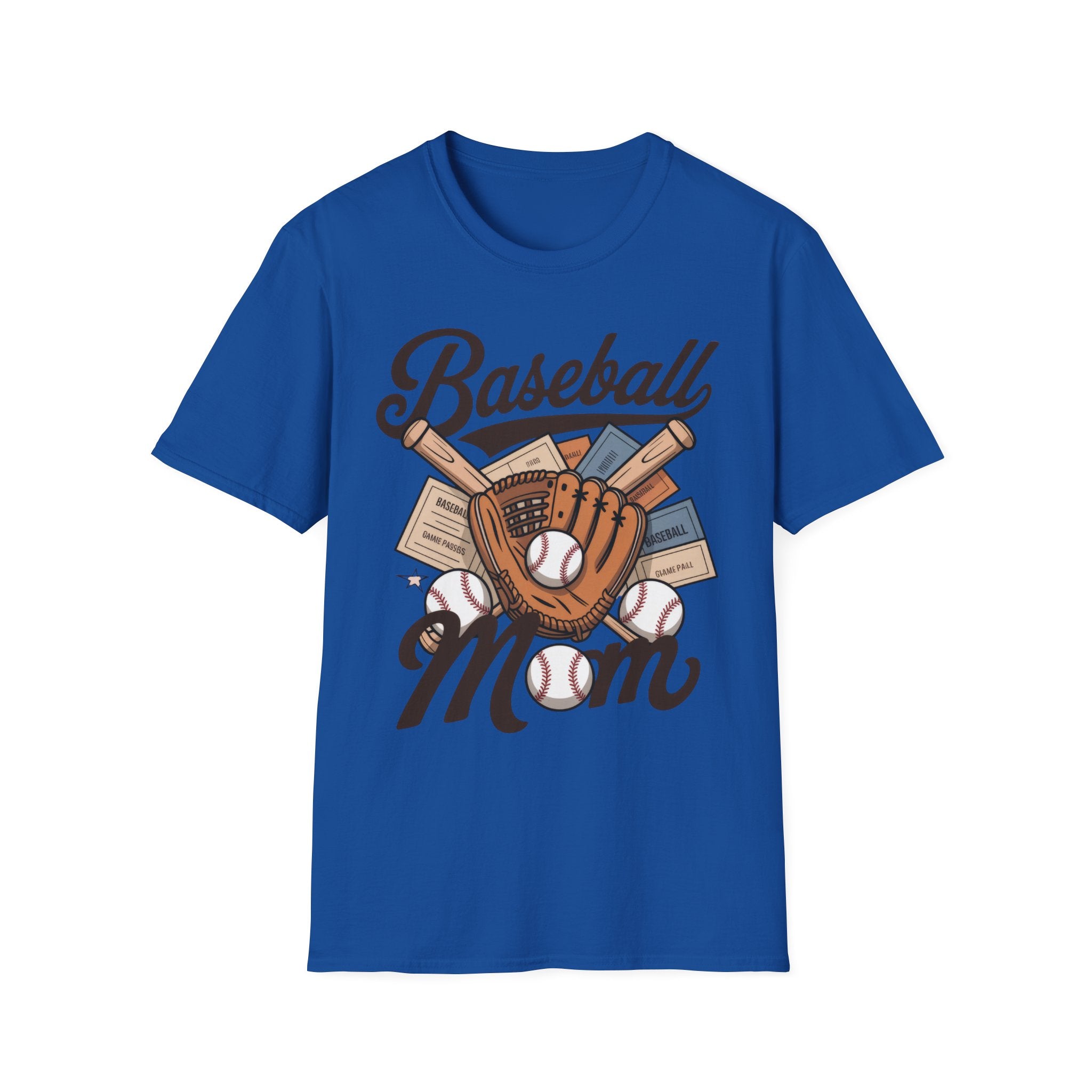 Reto Baseball Mom Unisex Softstyle T-Shirt