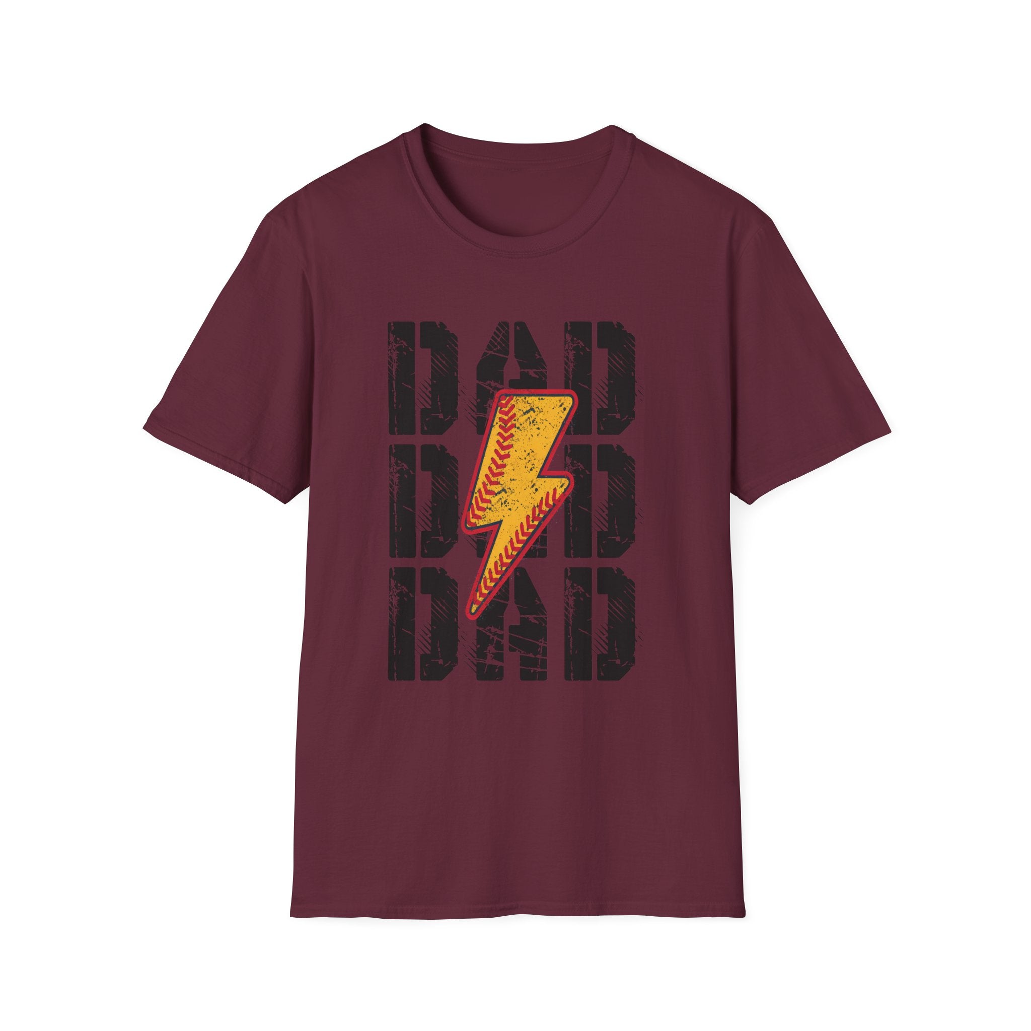 Softball Dad Unisex Soft Style T-Shirt