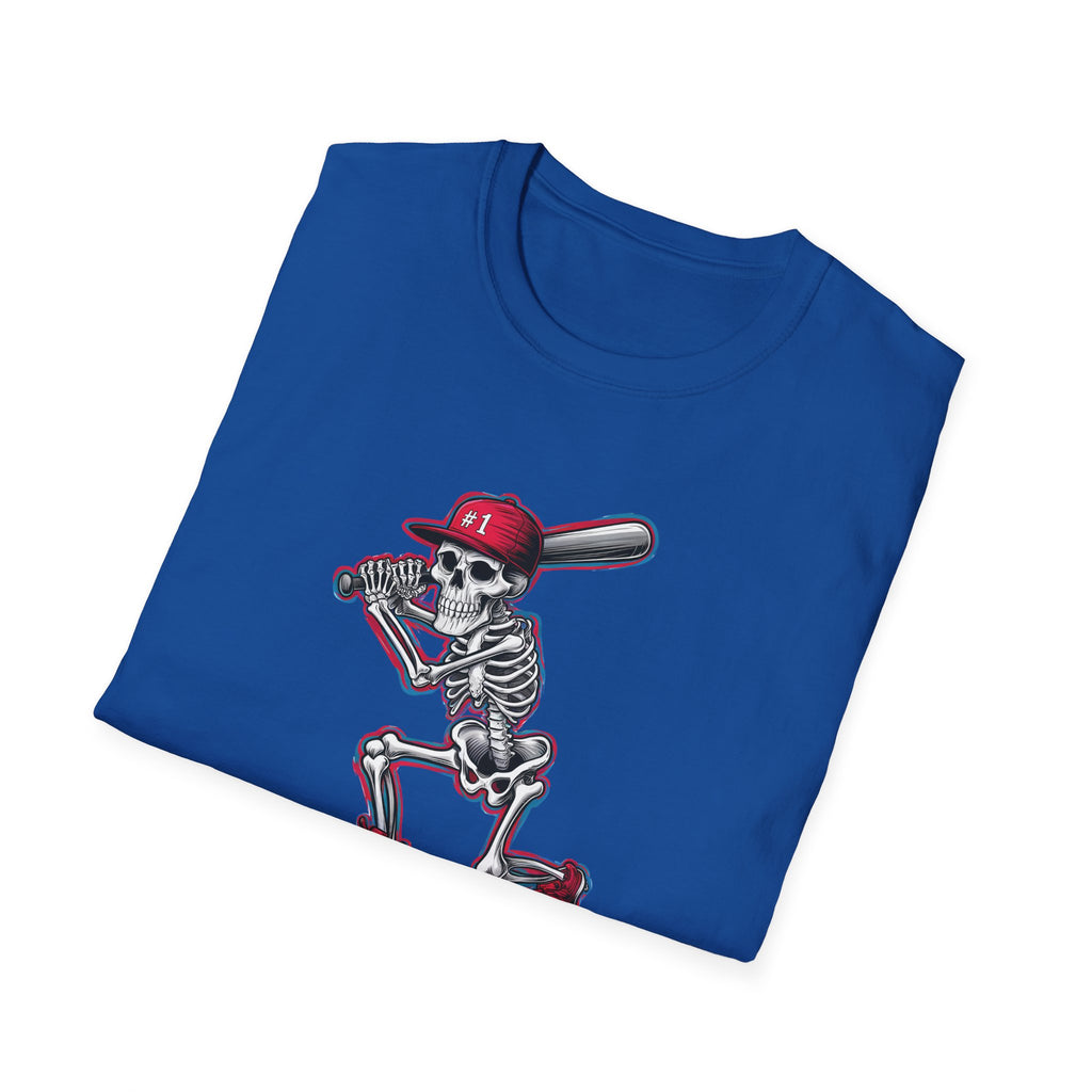 Skelly Baseball Dad Unisex Soft style T-Shirt
