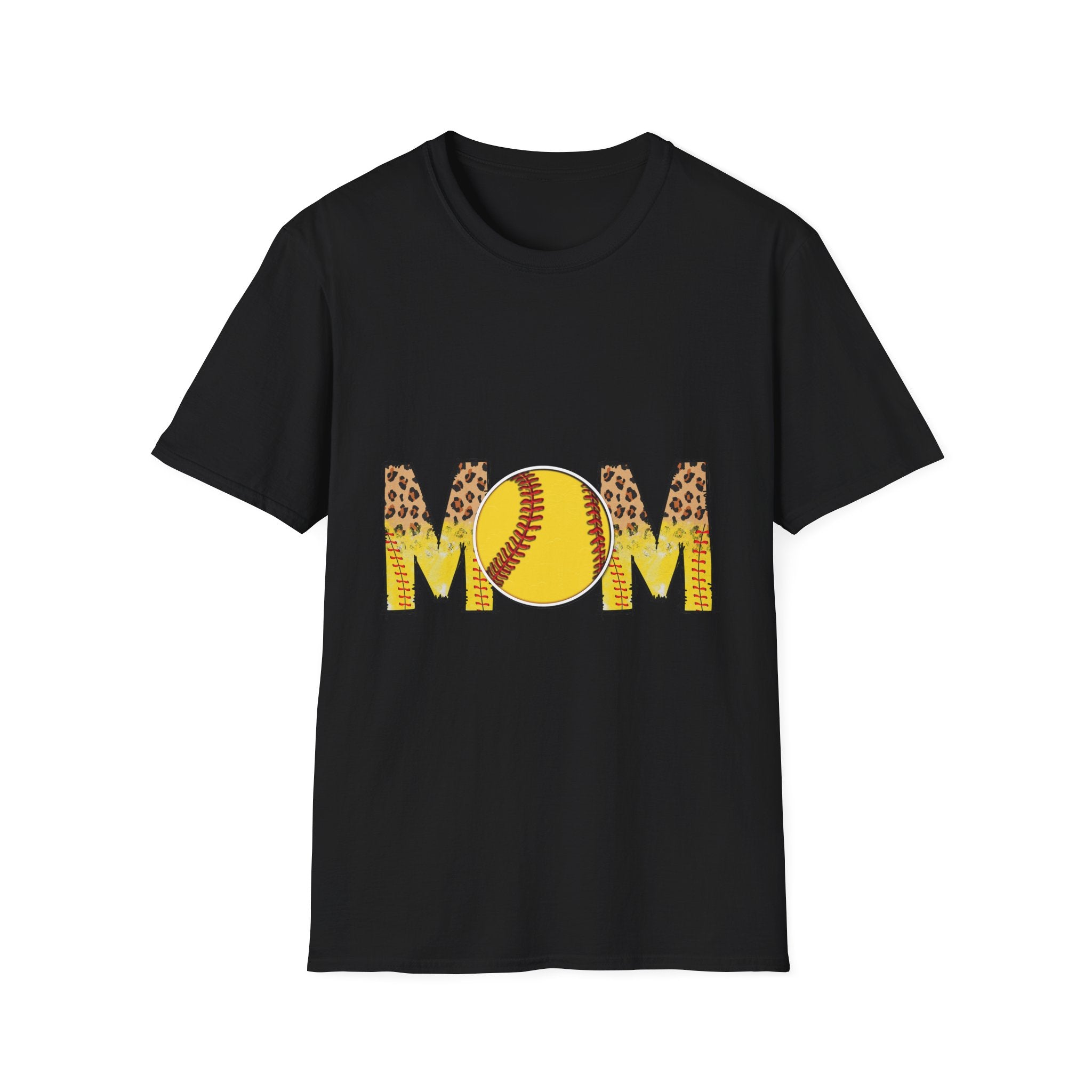 Softball Mom Unisex Softstyle T-Shirt