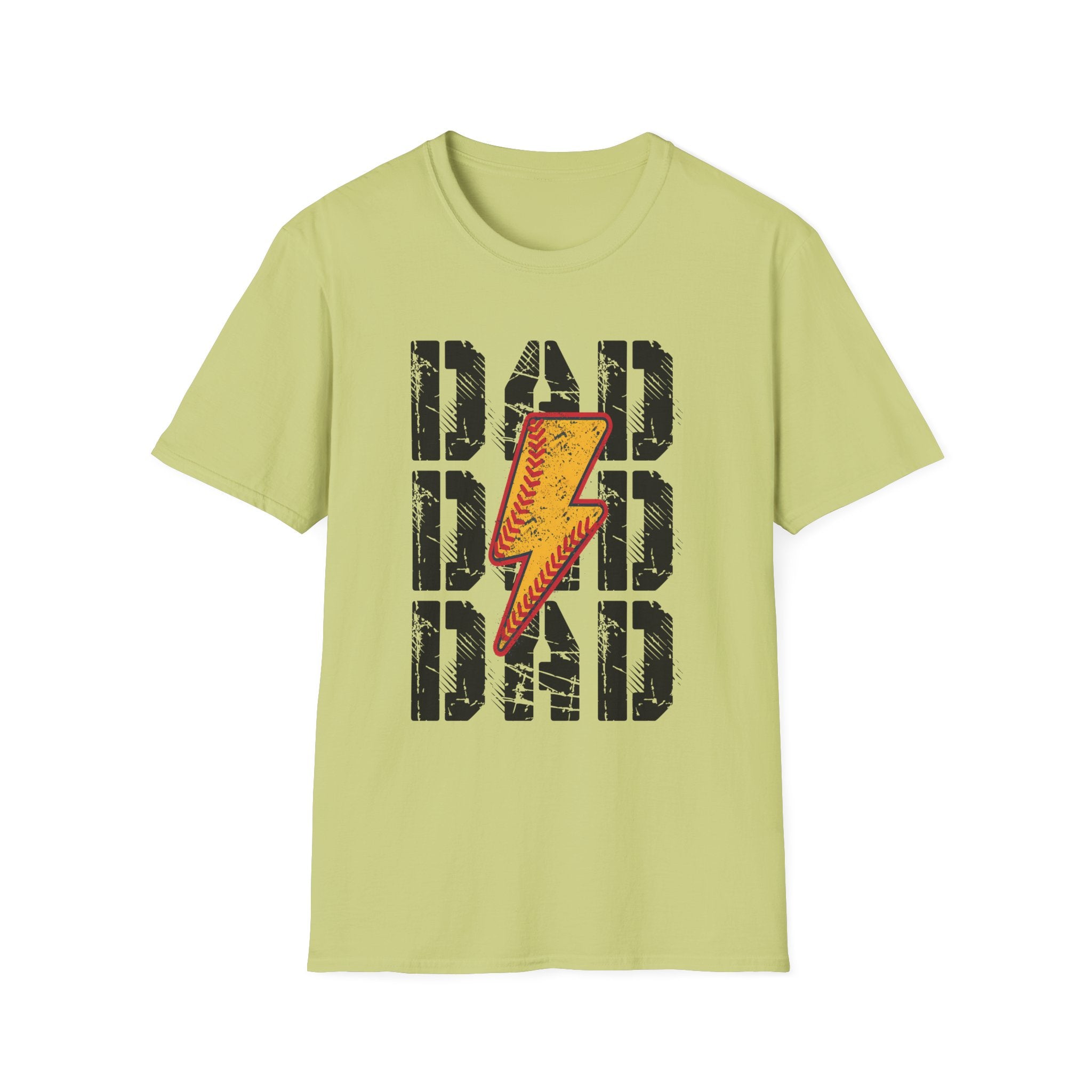 Softball Dad Unisex Soft Style T-Shirt