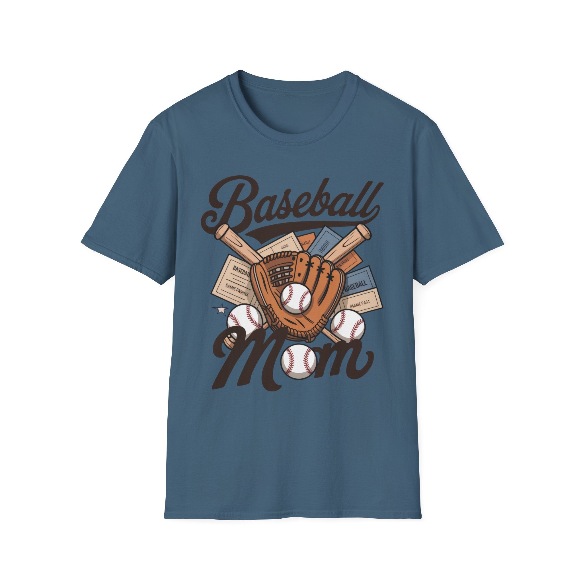 Reto Baseball Mom Unisex Softstyle T-Shirt