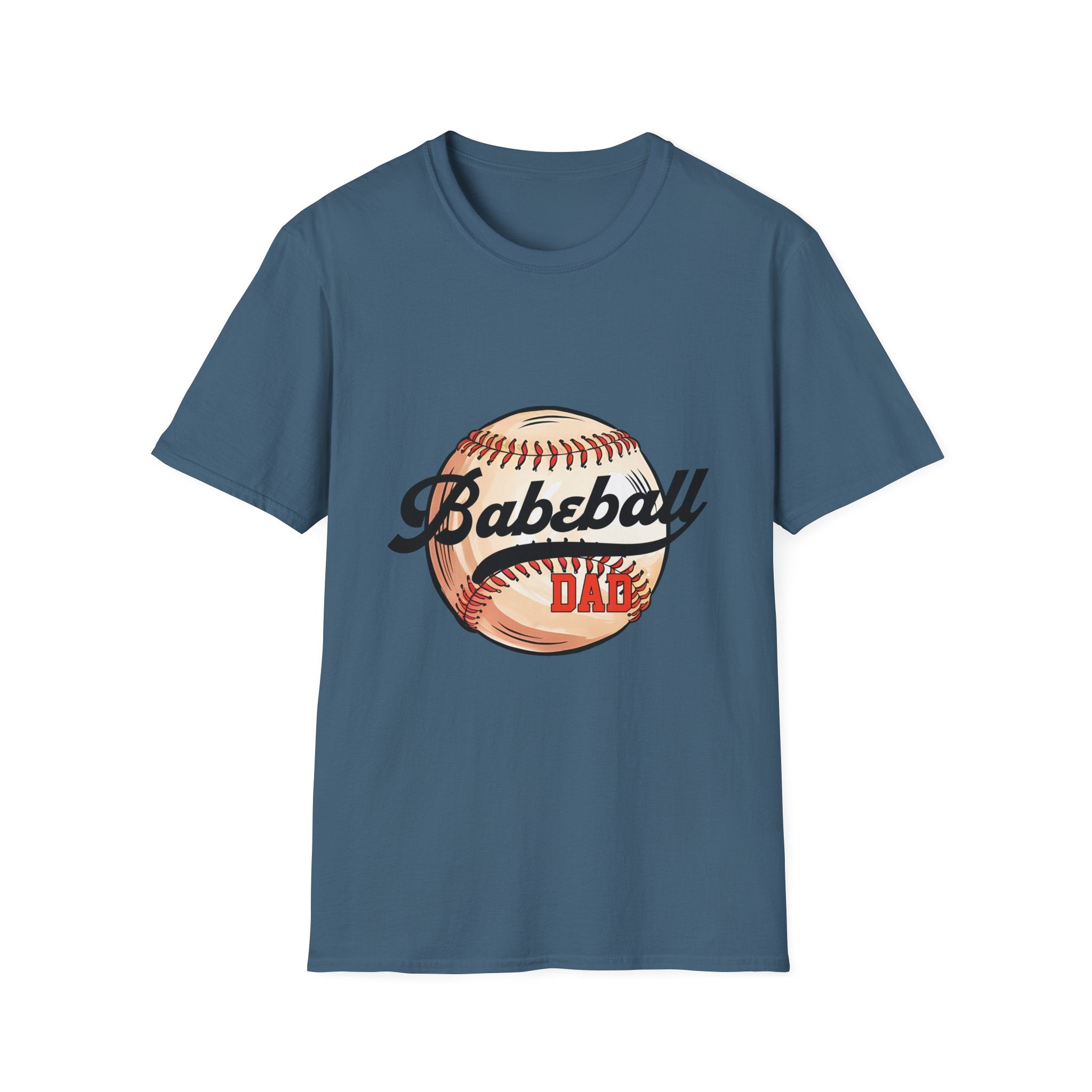 Baseball Dad Unisex Softstyle T-Shirt