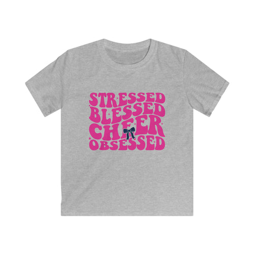 Cheer Obsessed Kids Tee
