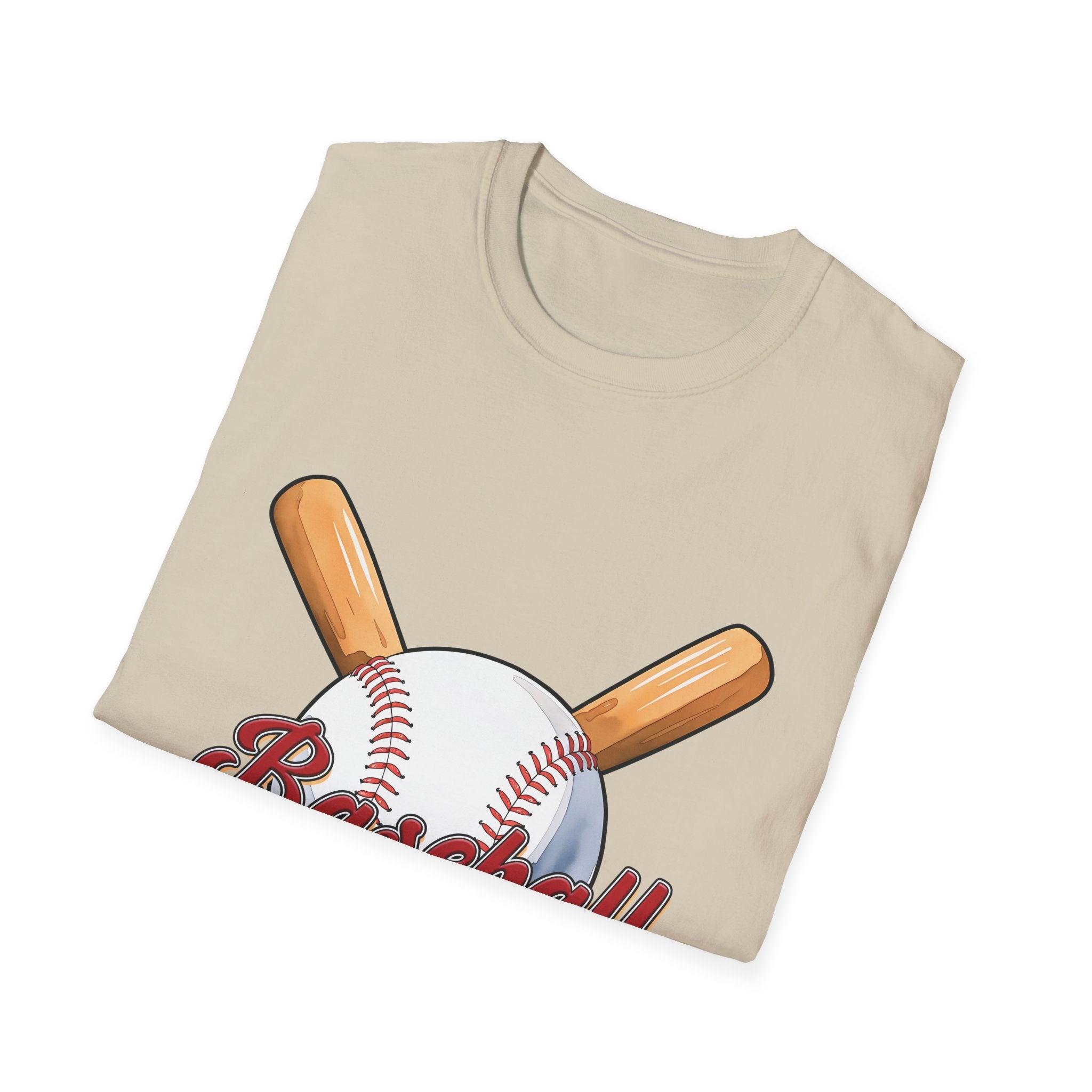 Baseball Dad Unisex Softstyle T-Shirt