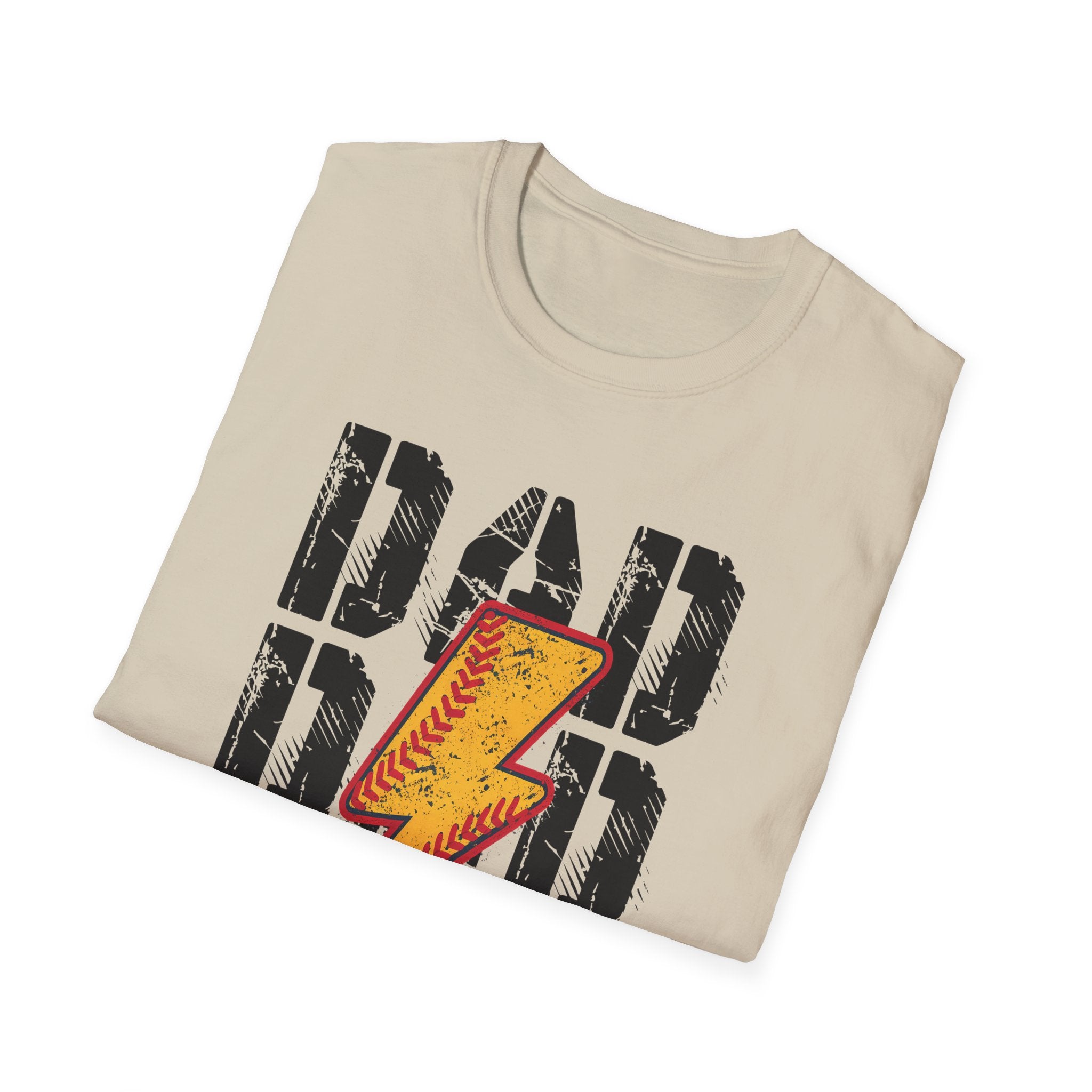Softball Dad Unisex Soft Style T-Shirt