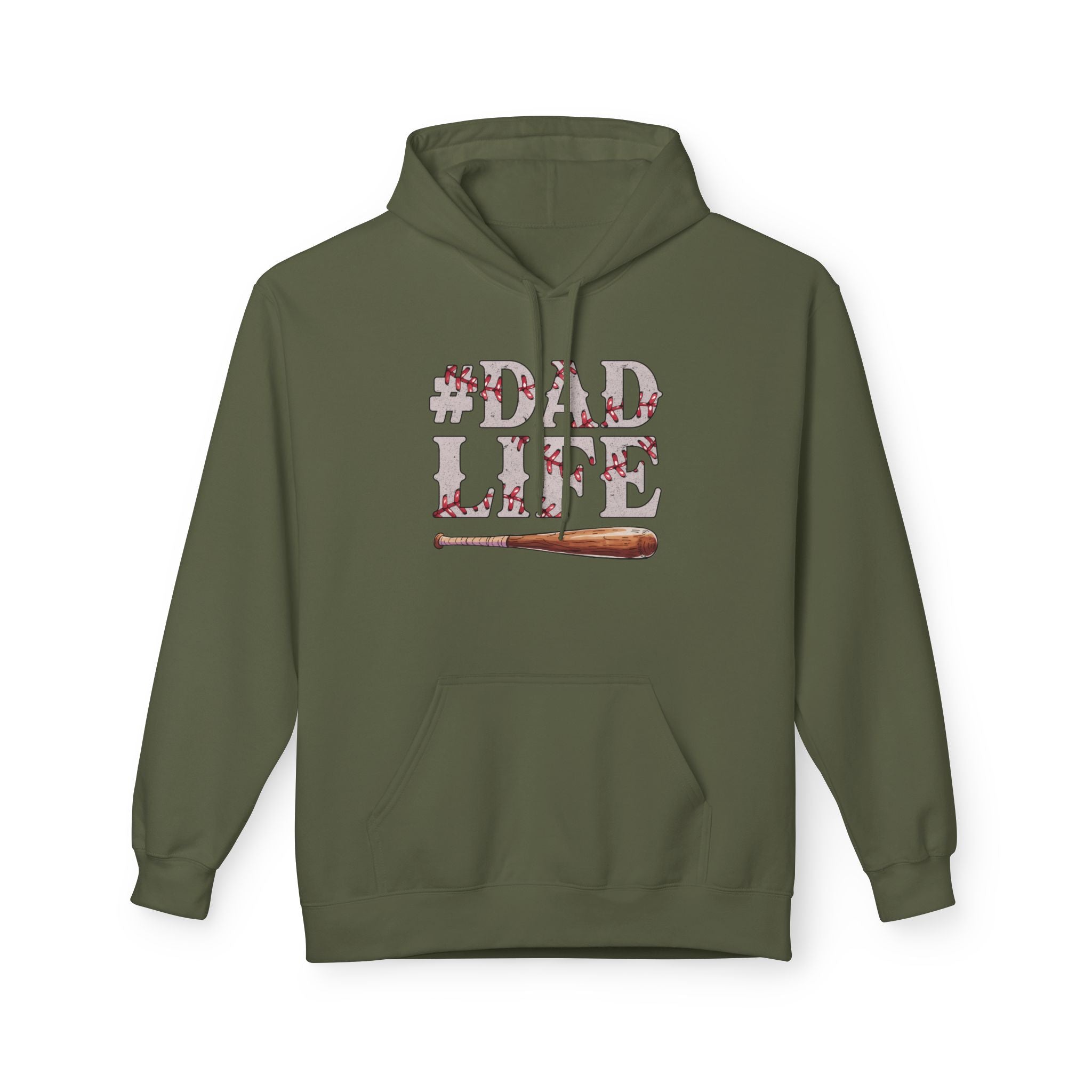 Dad Life Unisex Midweight Softstyle Fleece Hoodie