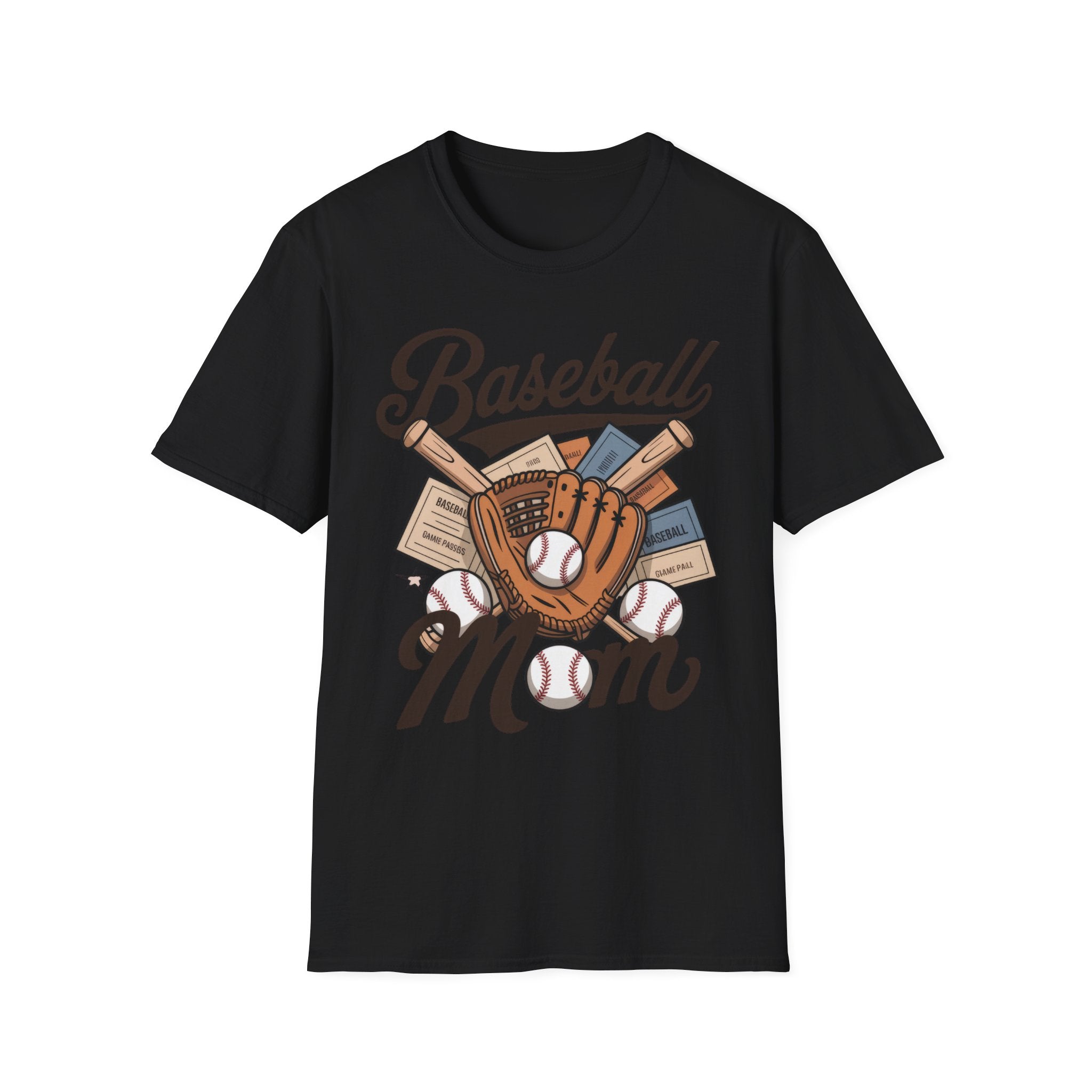 Reto Baseball Mom Unisex Softstyle T-Shirt