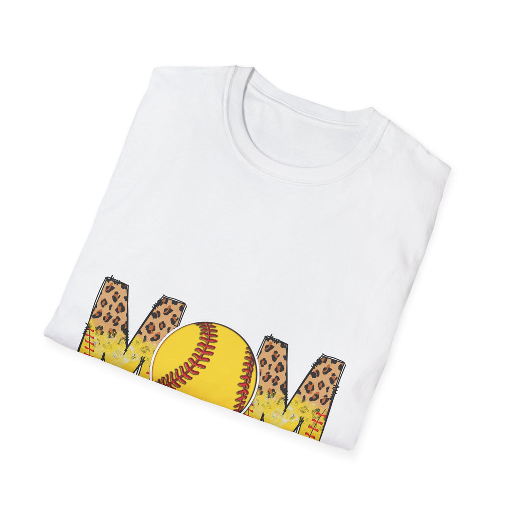 Softball Mom Unisex Softstyle T-Shirt