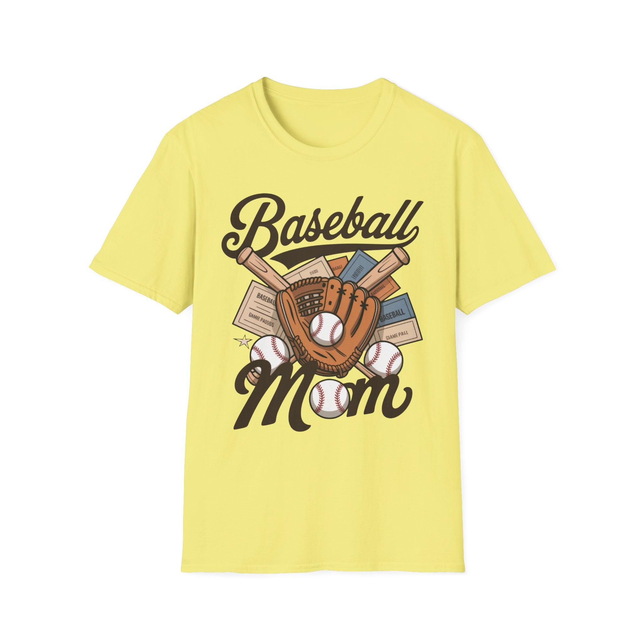 Reto Baseball Mom Unisex Softstyle T-Shirt