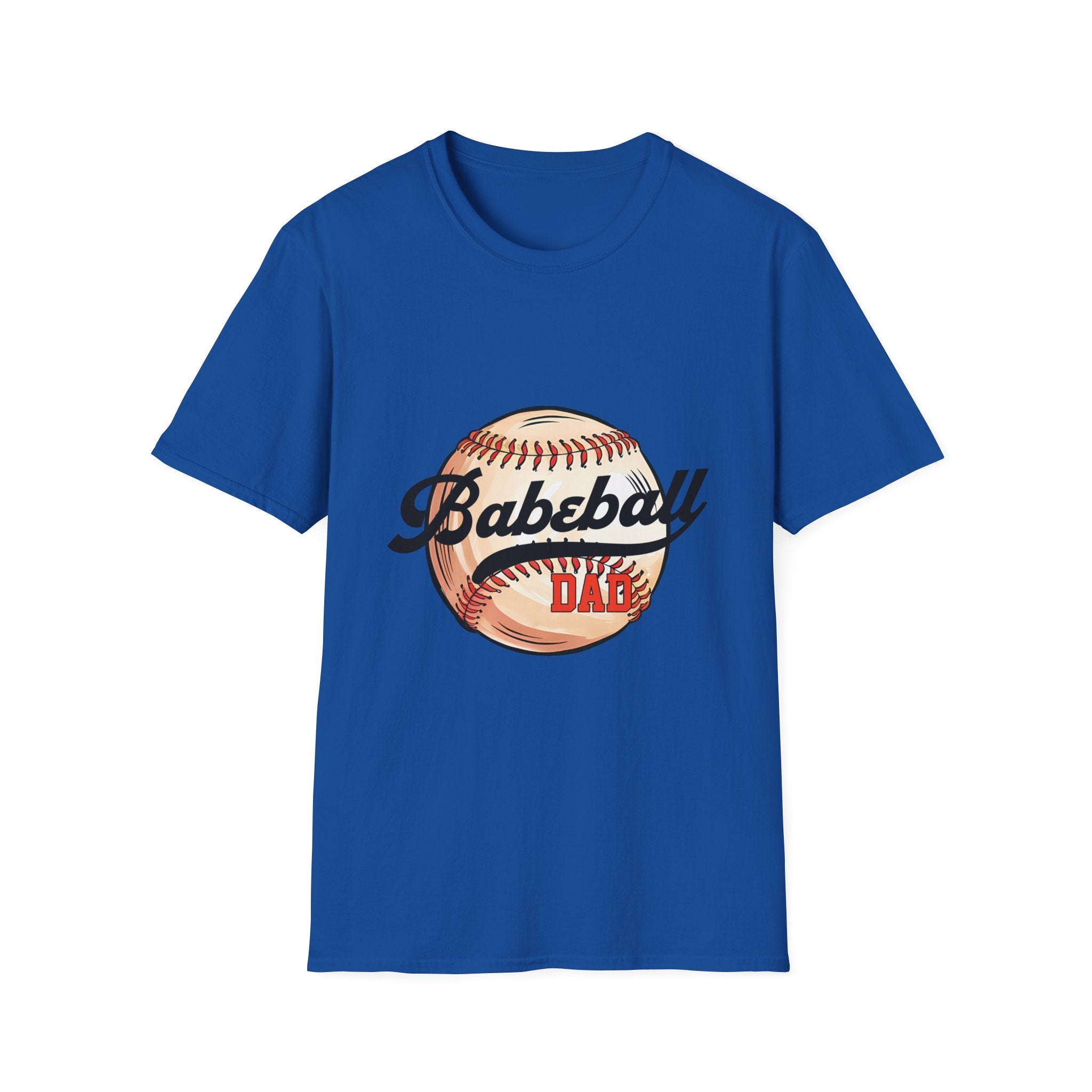 Baseball Dad Unisex Softstyle T-Shirt