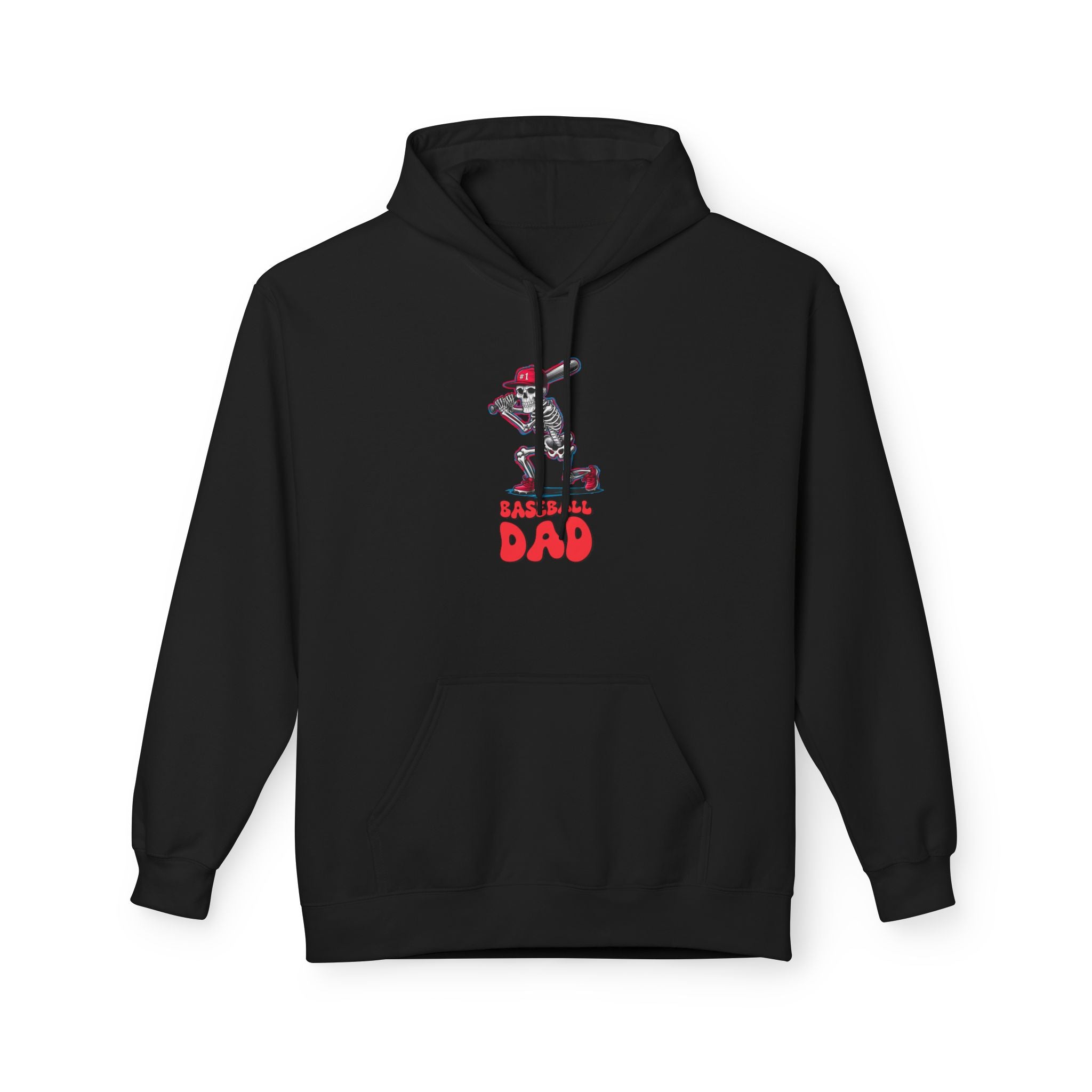 Skelly Baseball Dad Unisex Midweight Softstyle Fleece Hoodie