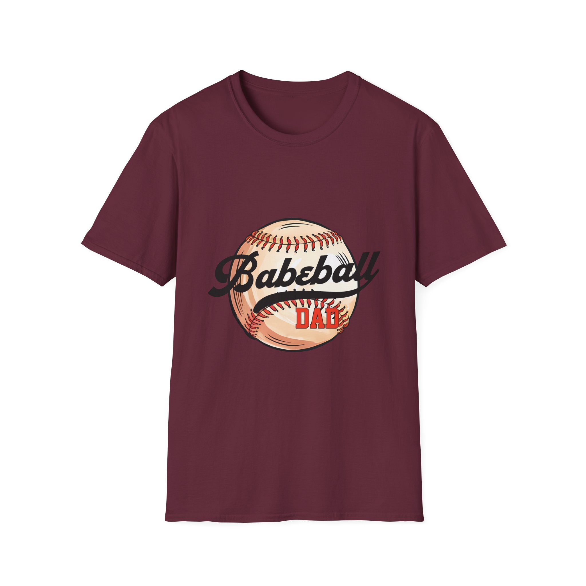 Baseball Dad Unisex Softstyle T-Shirt