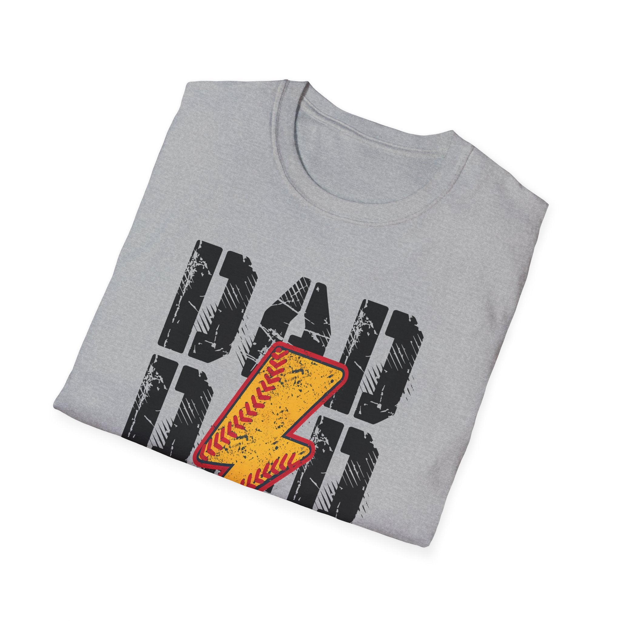 Softball Dad Unisex Soft Style T-Shirt