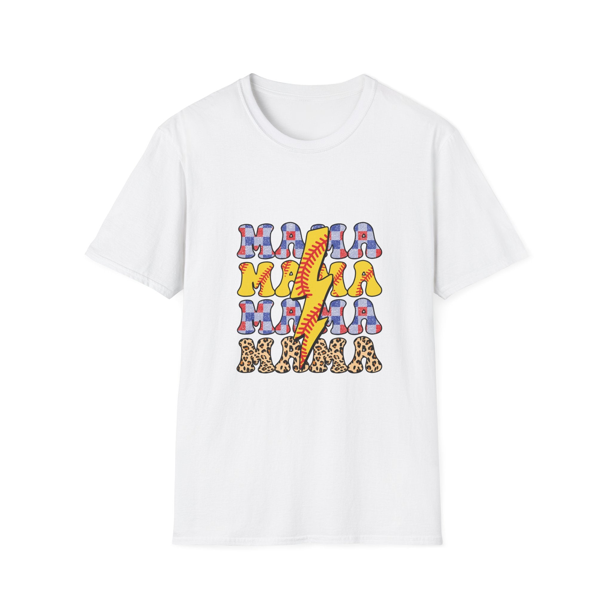 Softball MaMa Unisex Soft style T-Shirt