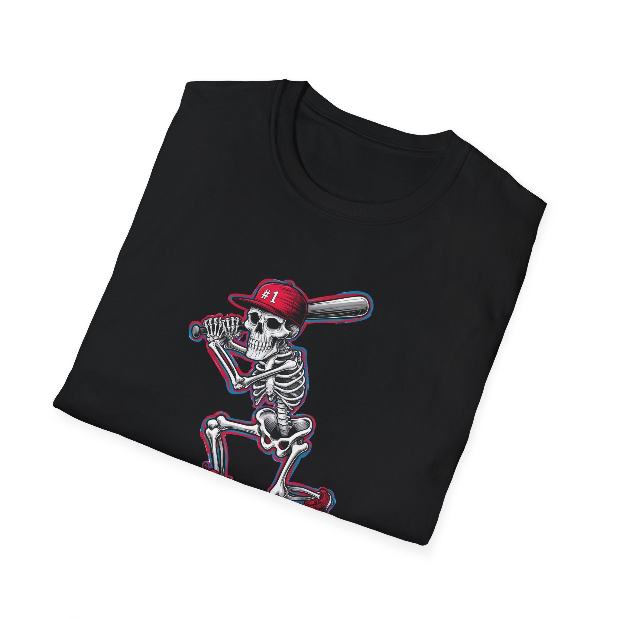 Skelly Baseball Dad Unisex Soft style T-Shirt